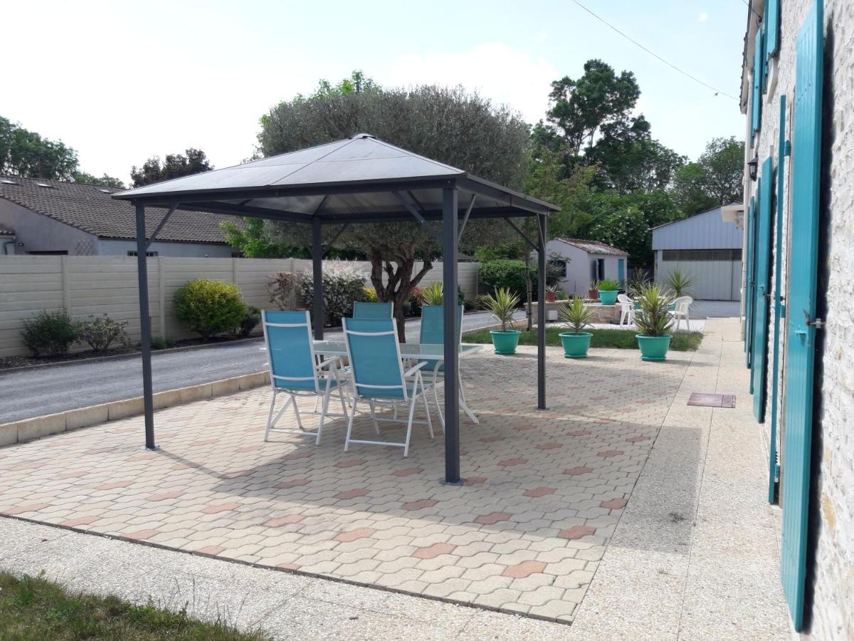 Le Logis De Lange Apt Les Aigrettes Saint-Hilaire-la-Palud Exteriör bild