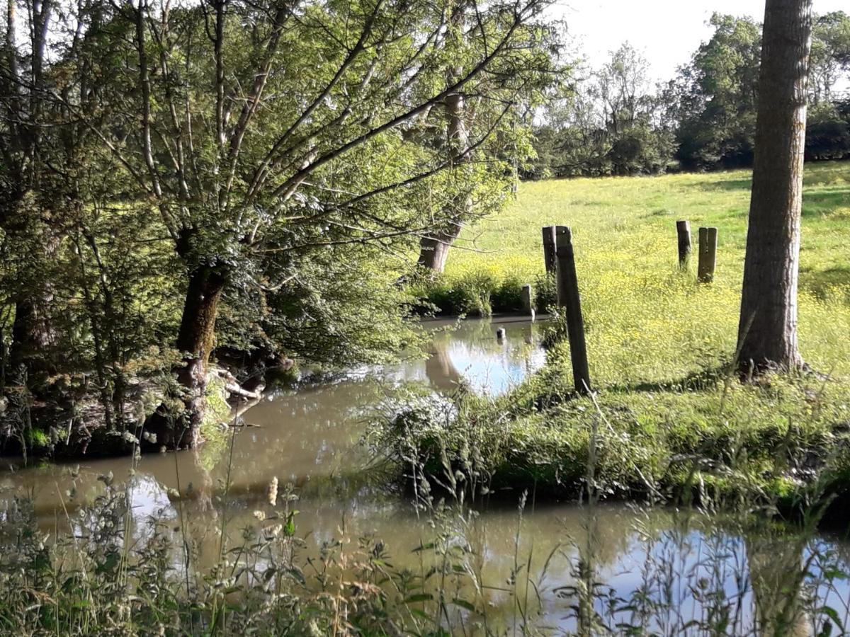 Le Logis De Lange Apt Les Aigrettes Saint-Hilaire-la-Palud Exteriör bild